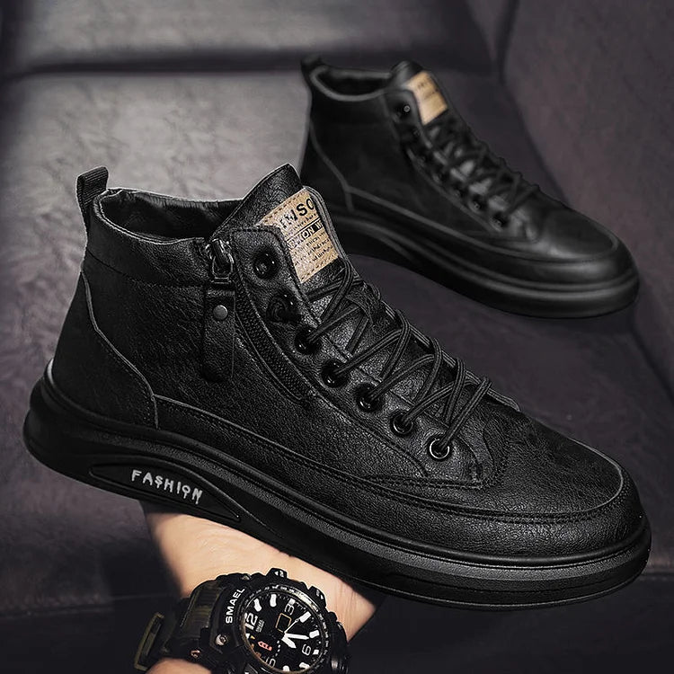 Heren Sneakers Ritssluiting Schoenen