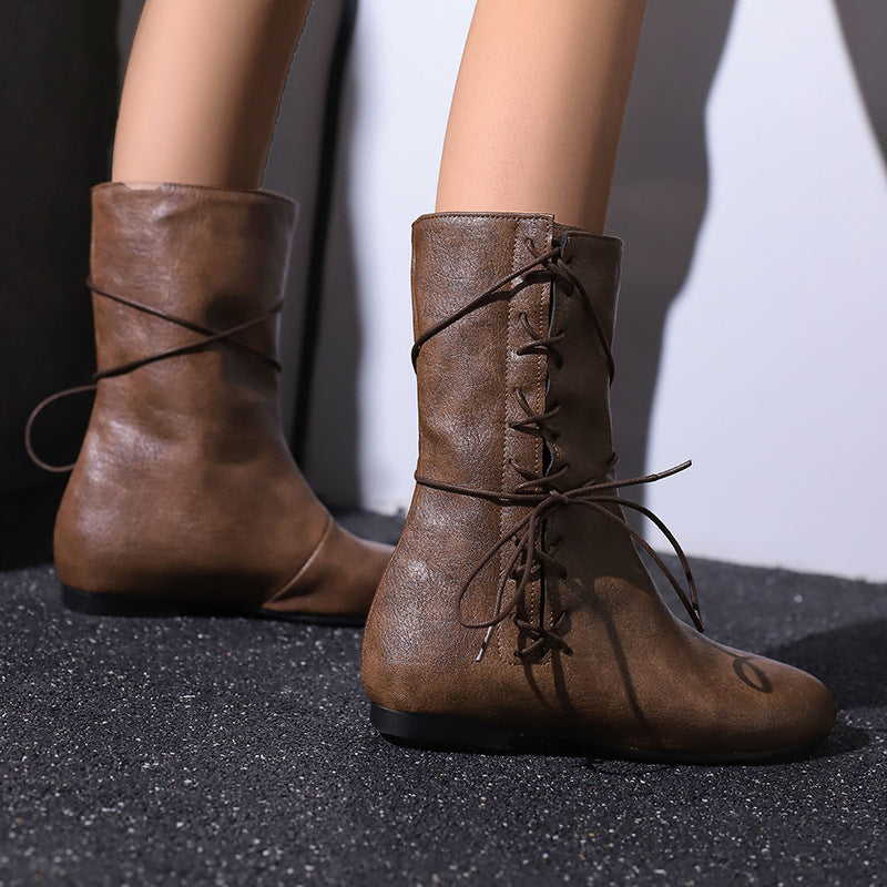 Vintage Geïnspireerde Orthopedische Laarzen