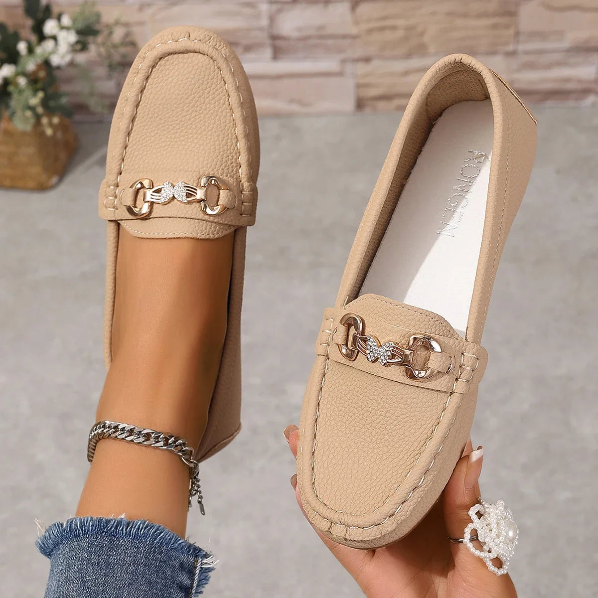 Ondersteunende en trendy orthopedische Instappers