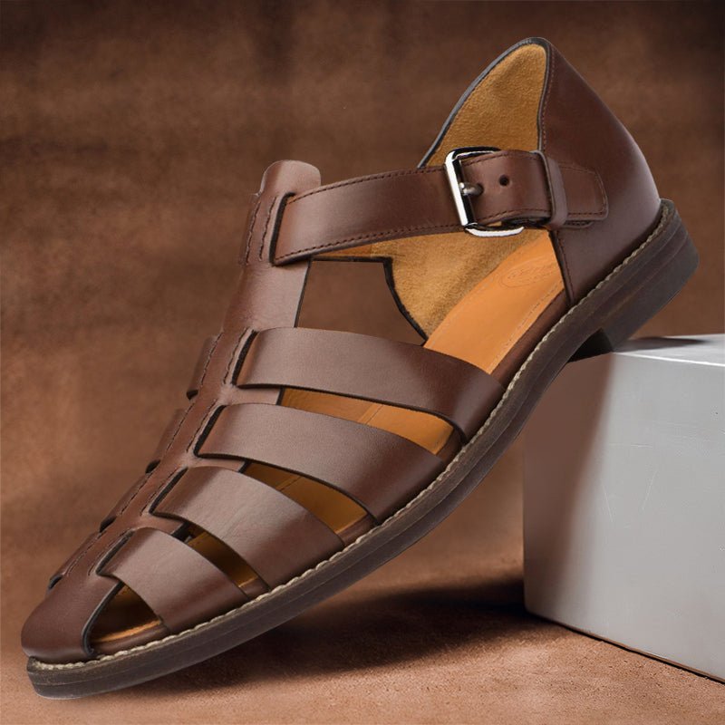 Holle gesp Romeinse sandalen