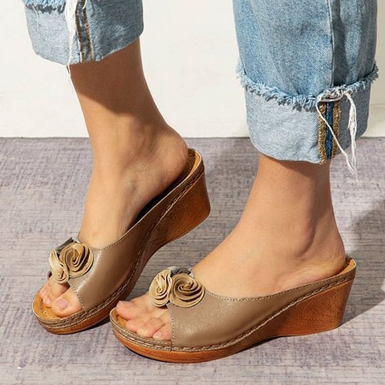 Dames Sleehakken Slippers Stijl Sandalen