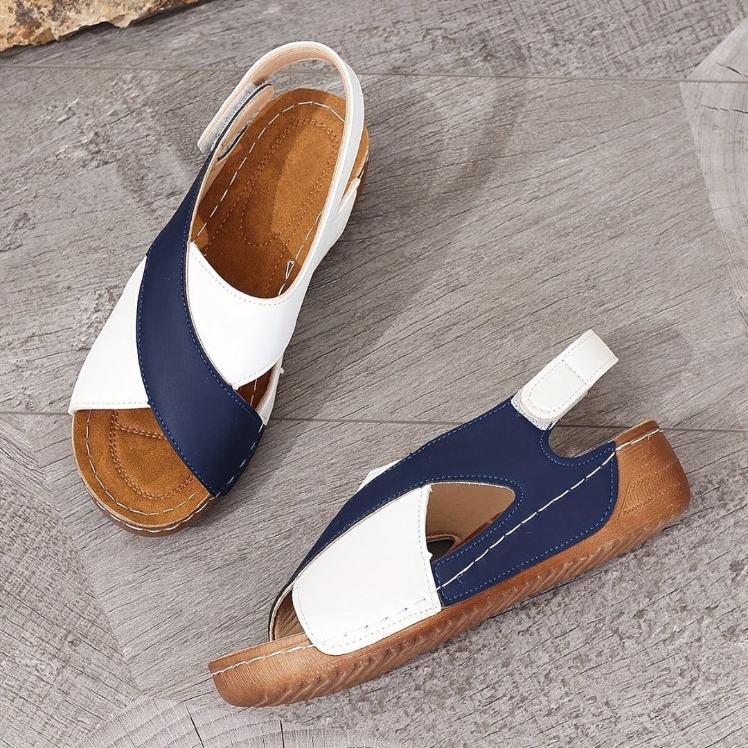 Orthopedische sandalen in kleur voor vrouwen