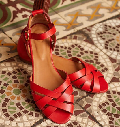 Vintage Geïnspireerde Orthopedische Sandalen