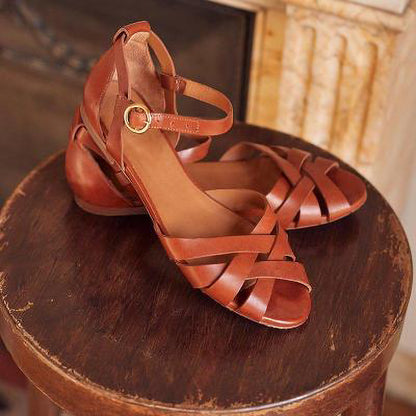 Vintage Geïnspireerde Orthopedische Sandalen
