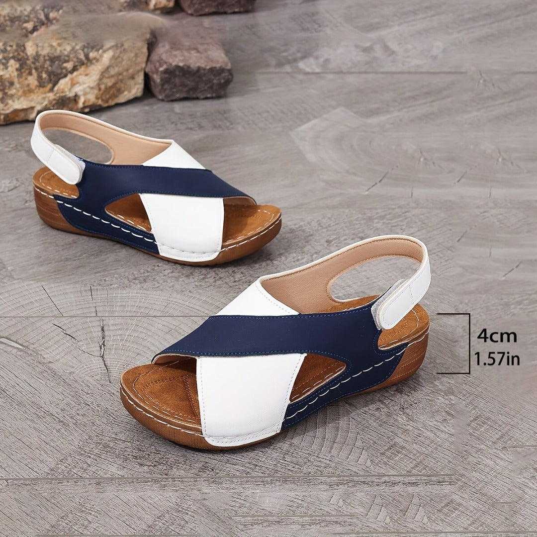 Orthopedische sandalen in kleur voor vrouwen
