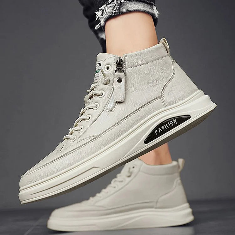 Heren Sneakers Ritssluiting Schoenen