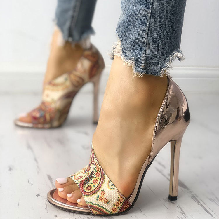 Chique Orthopedische Sandalen met Uniek Ontwerp