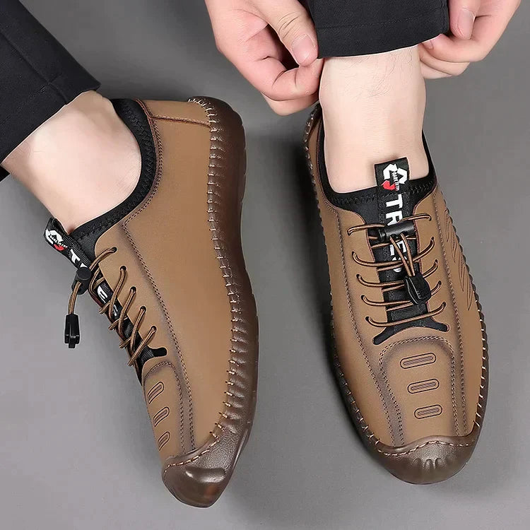 Schoenen van echt leer