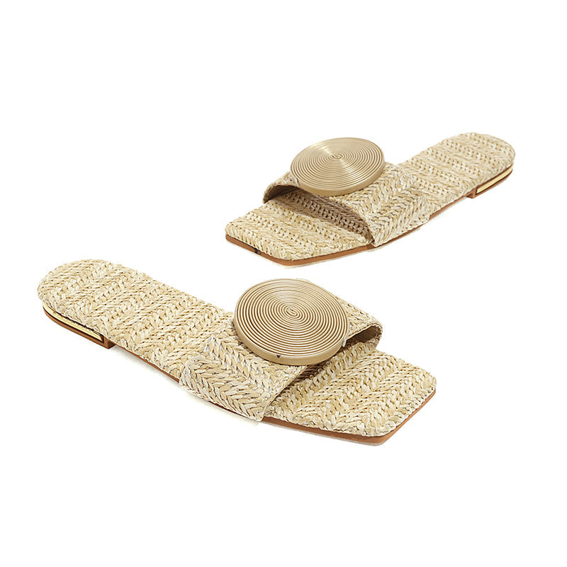 Zomerse stijl platte sandalen voor vrouwen