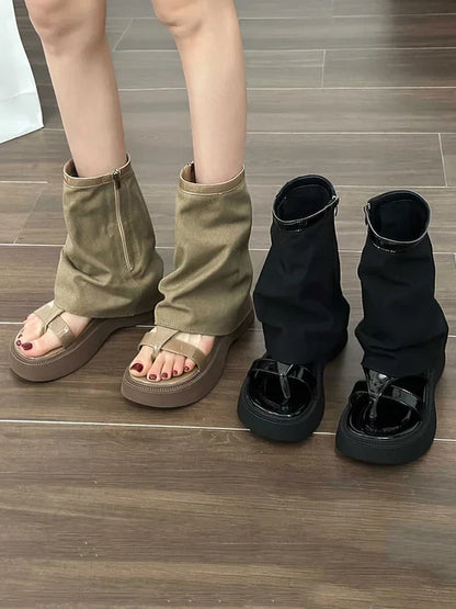 Sierlijke Orthopedische Laarzen voor Moderne Look