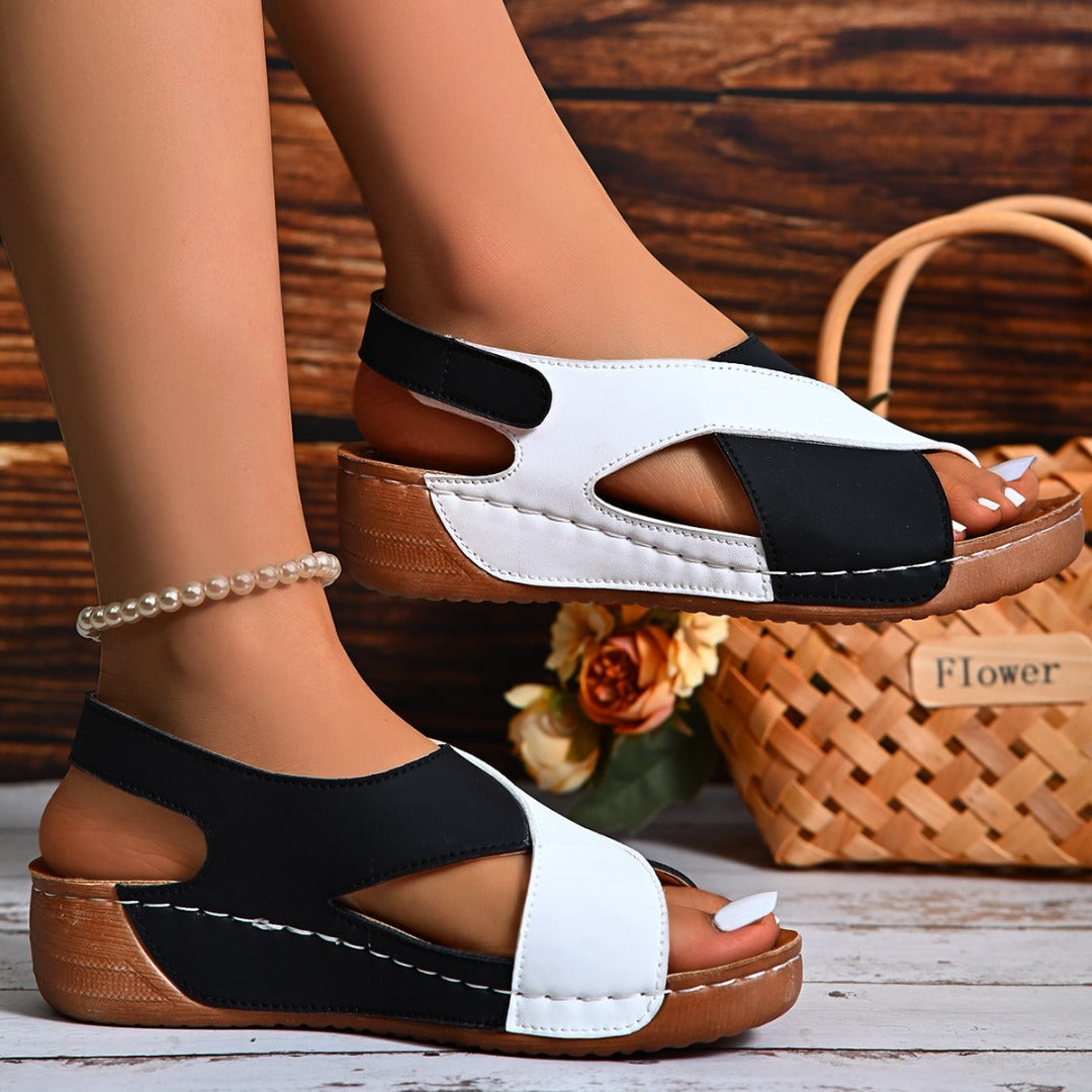 Orthopedische sandalen in kleur voor vrouwen