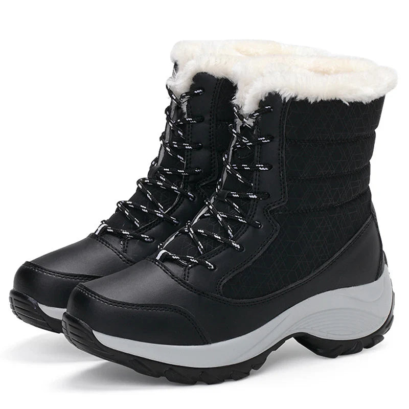 Estefanía® | Waterproof snow boots with fur lining
