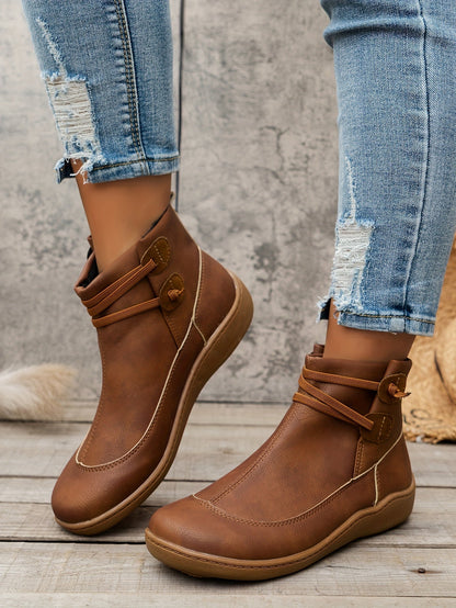 Vintage Geïnspireerde Orthopedische Laarzen