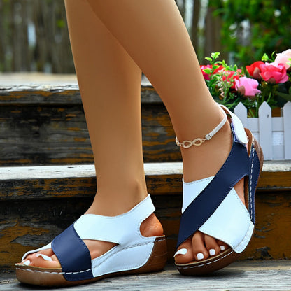 Orthopedische sandalen in kleur voor vrouwen