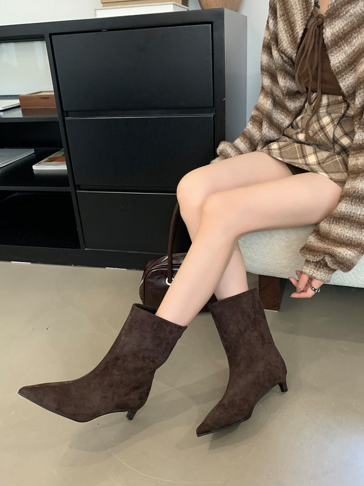 Ramona® | Pointed toe light boots for women