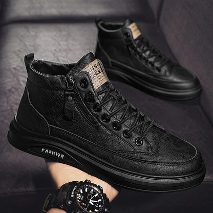 Heren Sneakers Ritssluiting Schoenen
