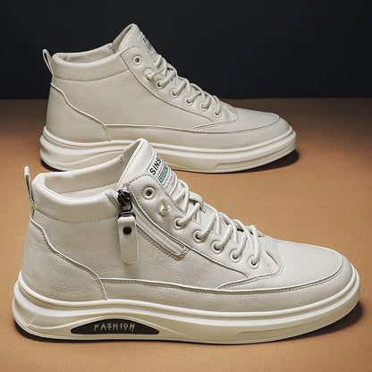 Heren Sneakers Ritssluiting Schoenen