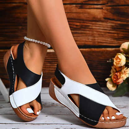 Orthopedische sandalen in kleur voor vrouwen