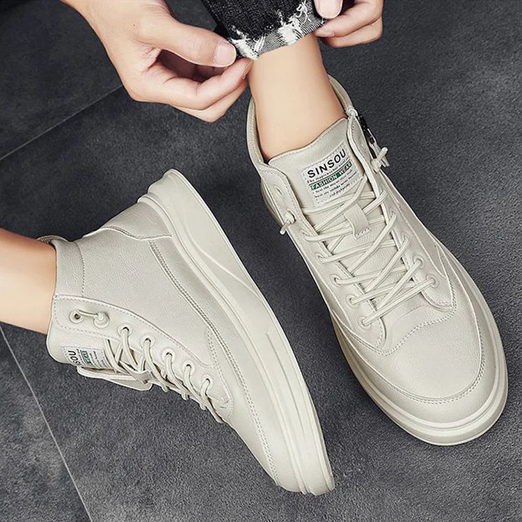 Heren Sneakers Ritssluiting Schoenen