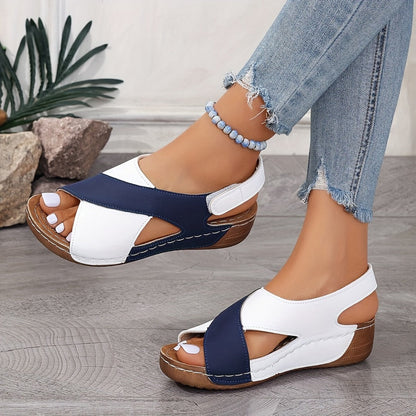 Orthopedische sandalen in kleur voor vrouwen