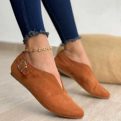 Ondersteunende en modieuze orthopedische Flats