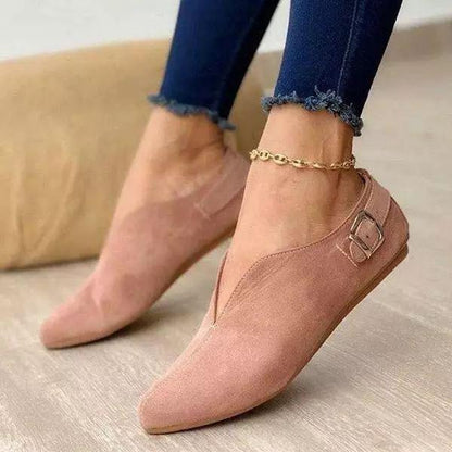 Ondersteunende en modieuze orthopedische Flats