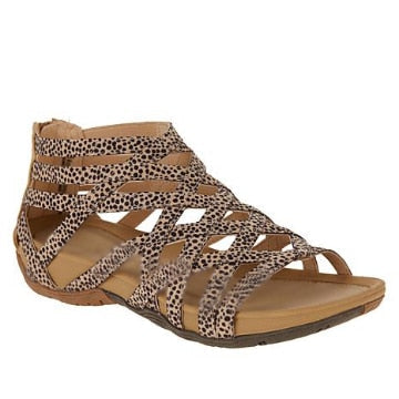 Ronde Teen Holle Romeinse Gladiator Sandalen