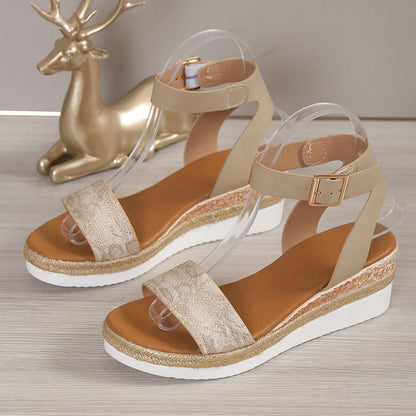 Chique Orthopedische Sandalen met Uniek Ontwerp