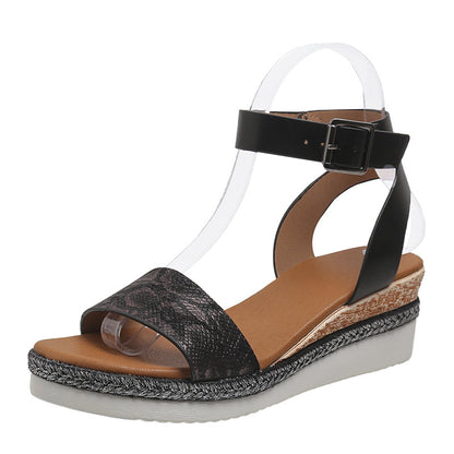 Chique Orthopedische Sandalen met Uniek Ontwerp