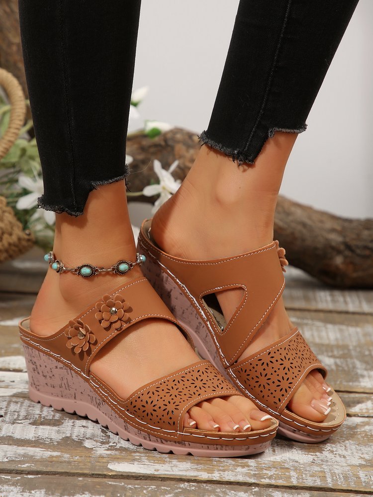 Chique Orthopedische Sandalen met Uniek Ontwerp