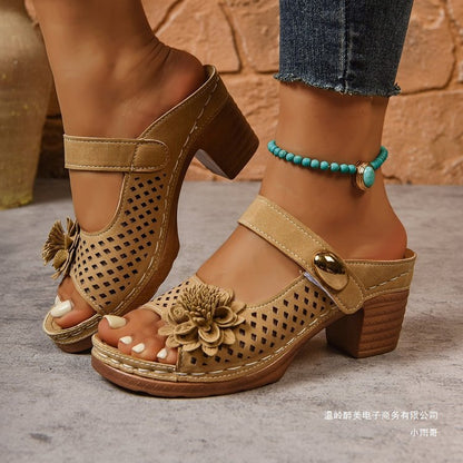 Chique Orthopedische Sandalen met Uniek Ontwerp