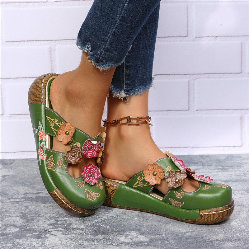Vintage Geïnspireerde Orthopedische Sandalen