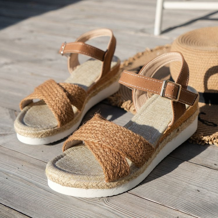 Chique Orthopedische Sandalen met Uniek Ontwerp