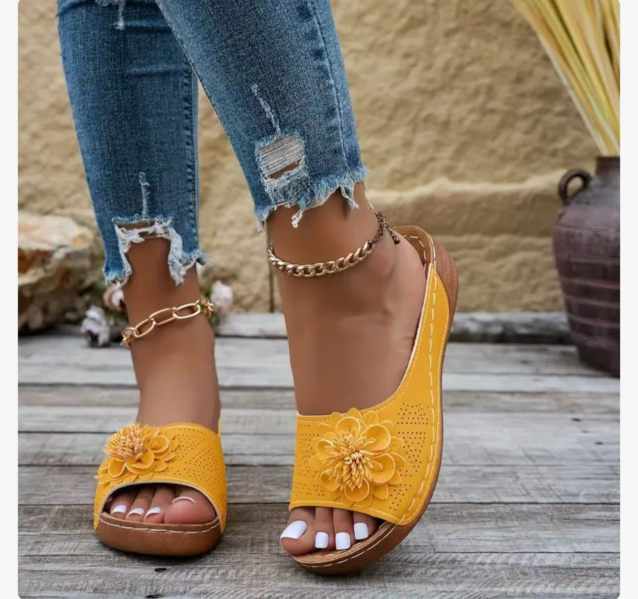 Chique Orthopedische Sandalen met Uniek Ontwerp