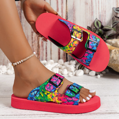 Chique Orthopedische Sandalen met Uniek Ontwerp