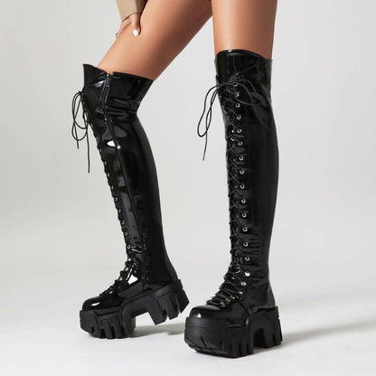 Vintage Geïnspireerde Orthopedische Laarzen