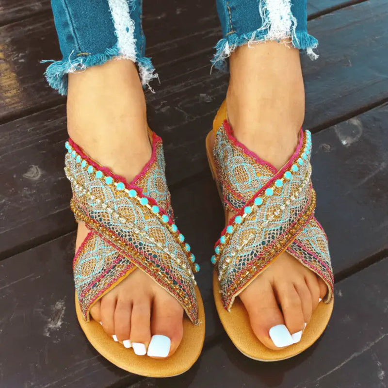 Chique Orthopedische Sandalen met Uniek Ontwerp