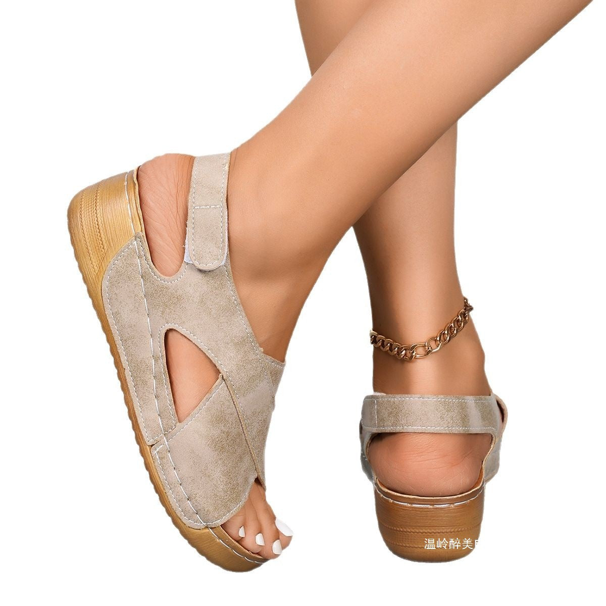 Chique Orthopedische Sandalen met Uniek Ontwerp