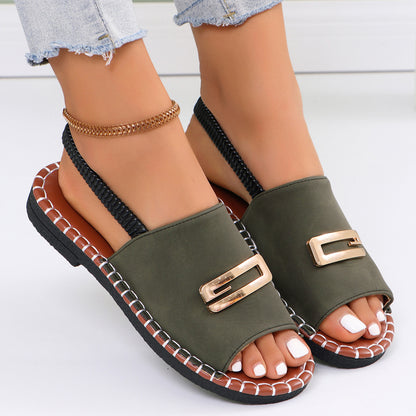 Chique Orthopedische Sandalen met Uniek Ontwerp