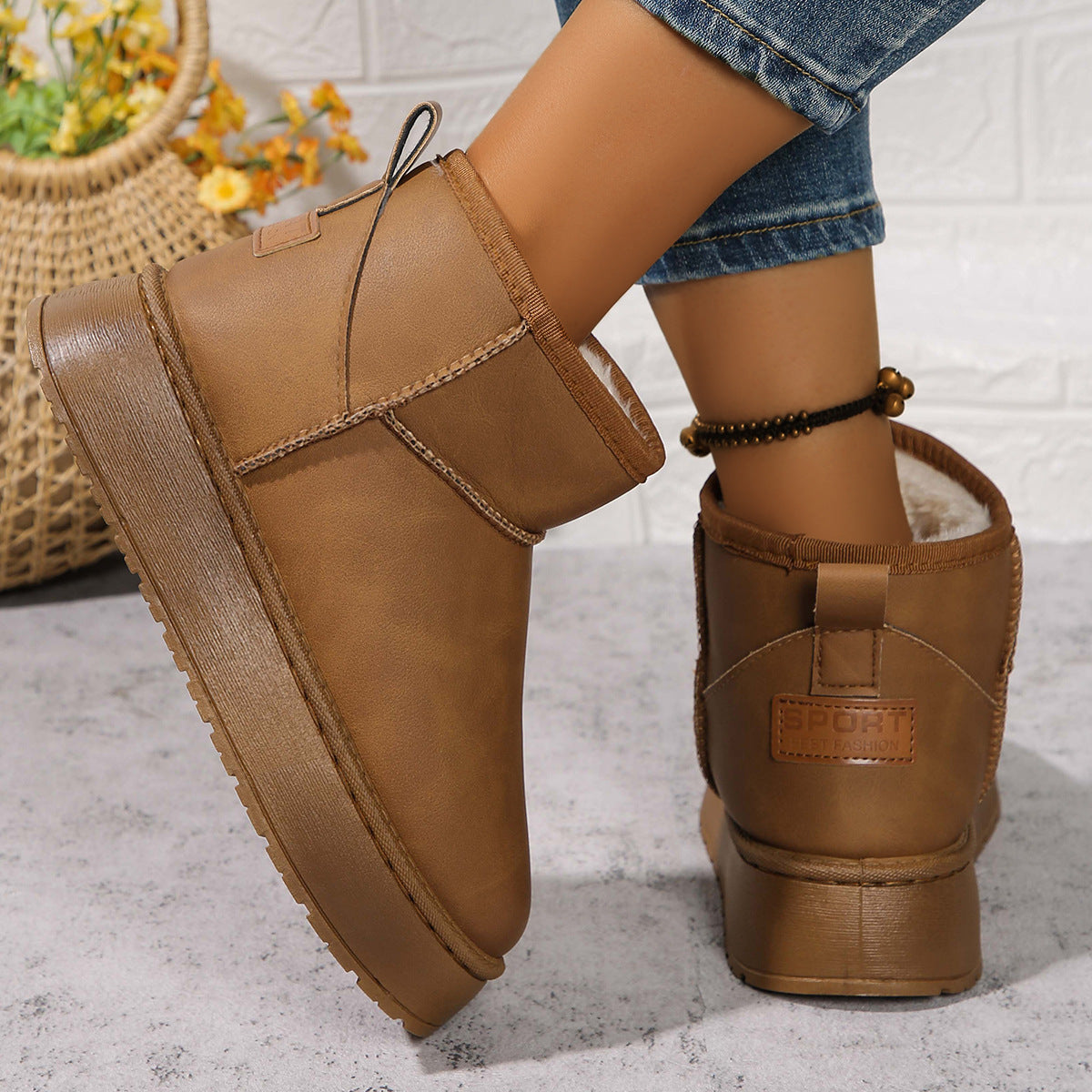 Vintage Geïnspireerde Orthopedische Laarzen