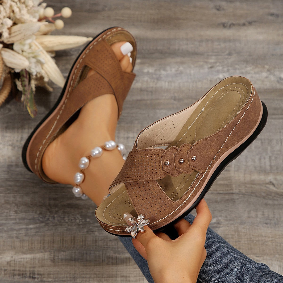 Sierlijke Orthopedische Sandalen voor Moderne Look