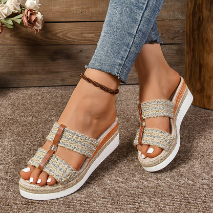 Chique Orthopedische Sandalen met Uniek Ontwerp