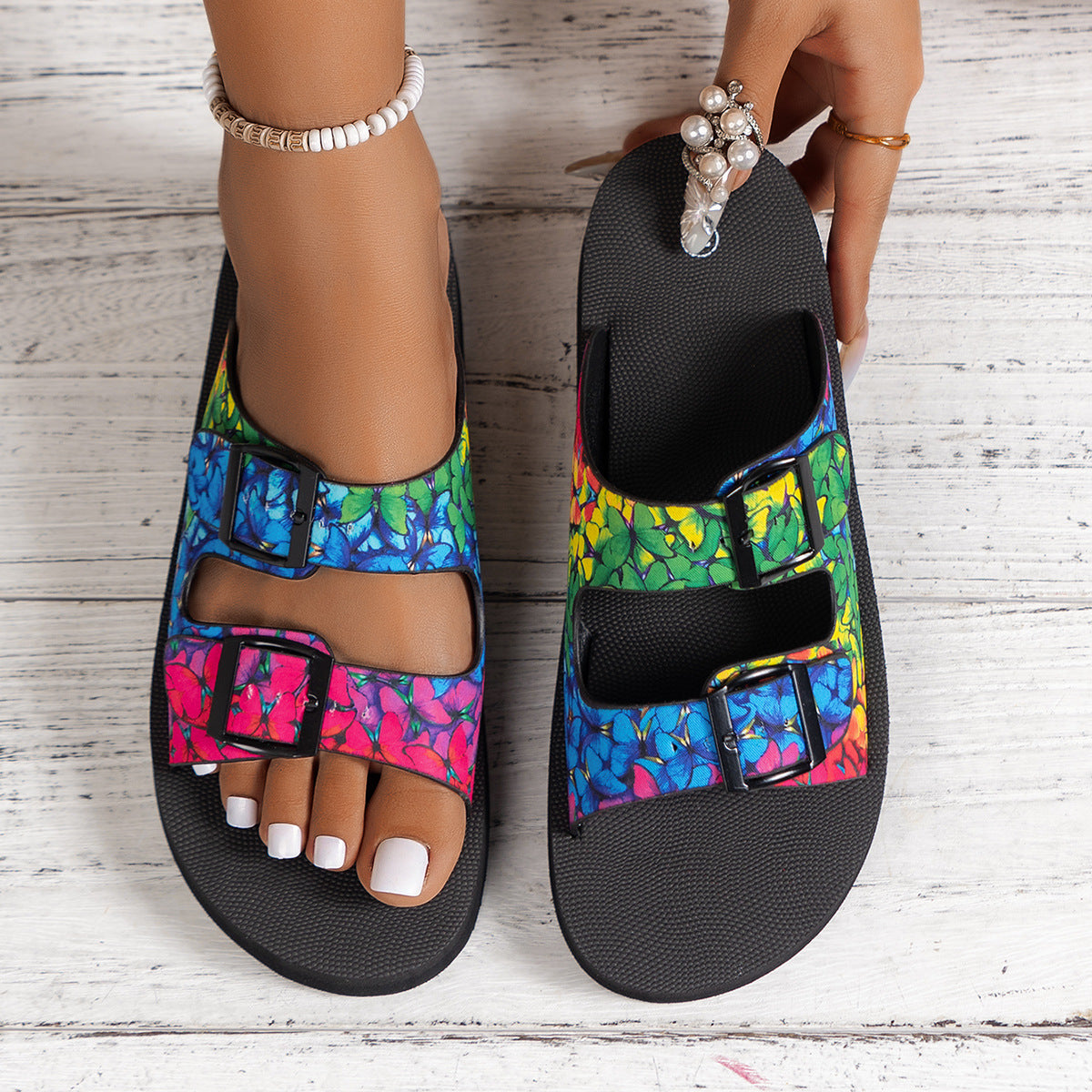 Chique Orthopedische Sandalen met Uniek Ontwerp