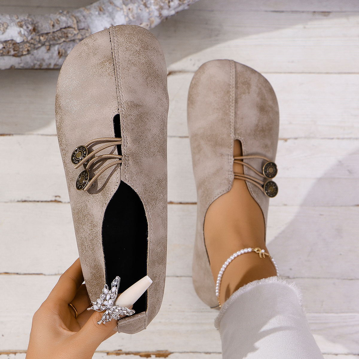 Vintage Geïnspireerde Orthopedische Schoenen