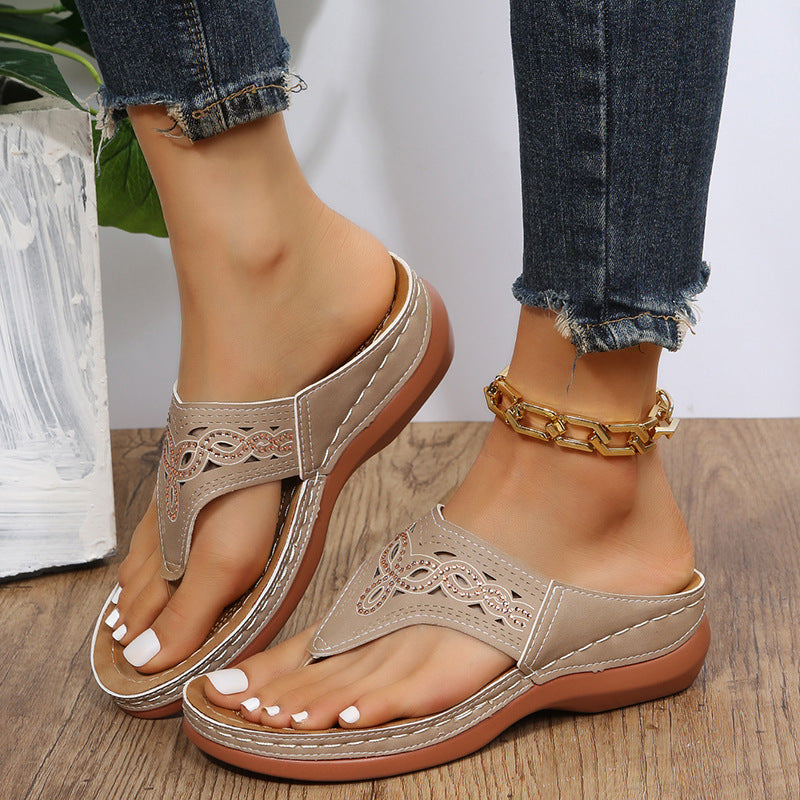 Chique Orthopedische Sandalen met Uniek Ontwerp