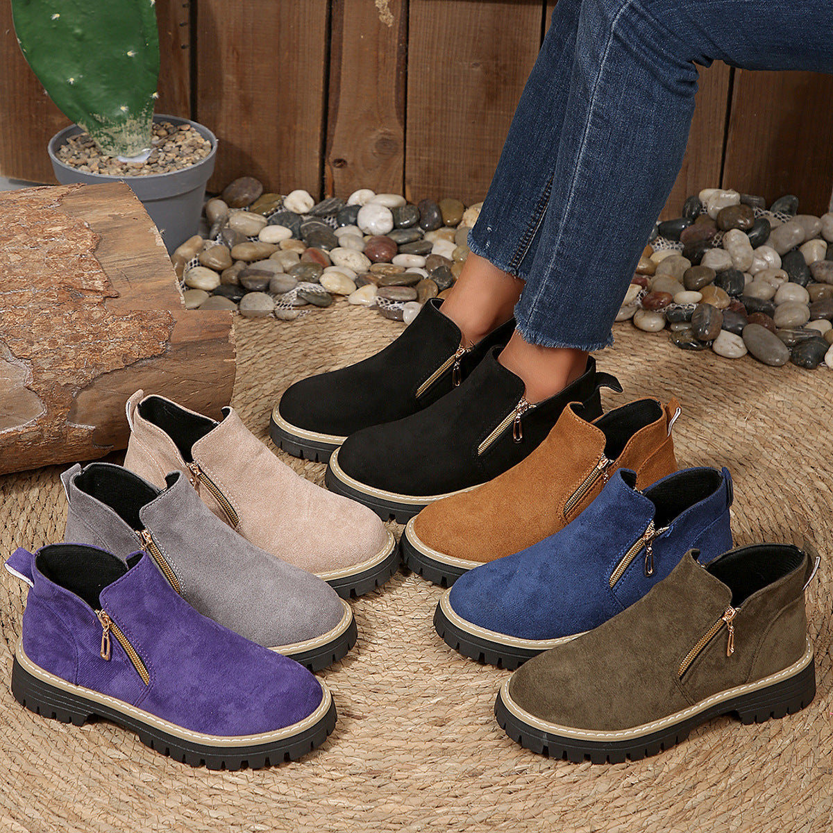 Vintage Geïnspireerde Orthopedische Laarzen