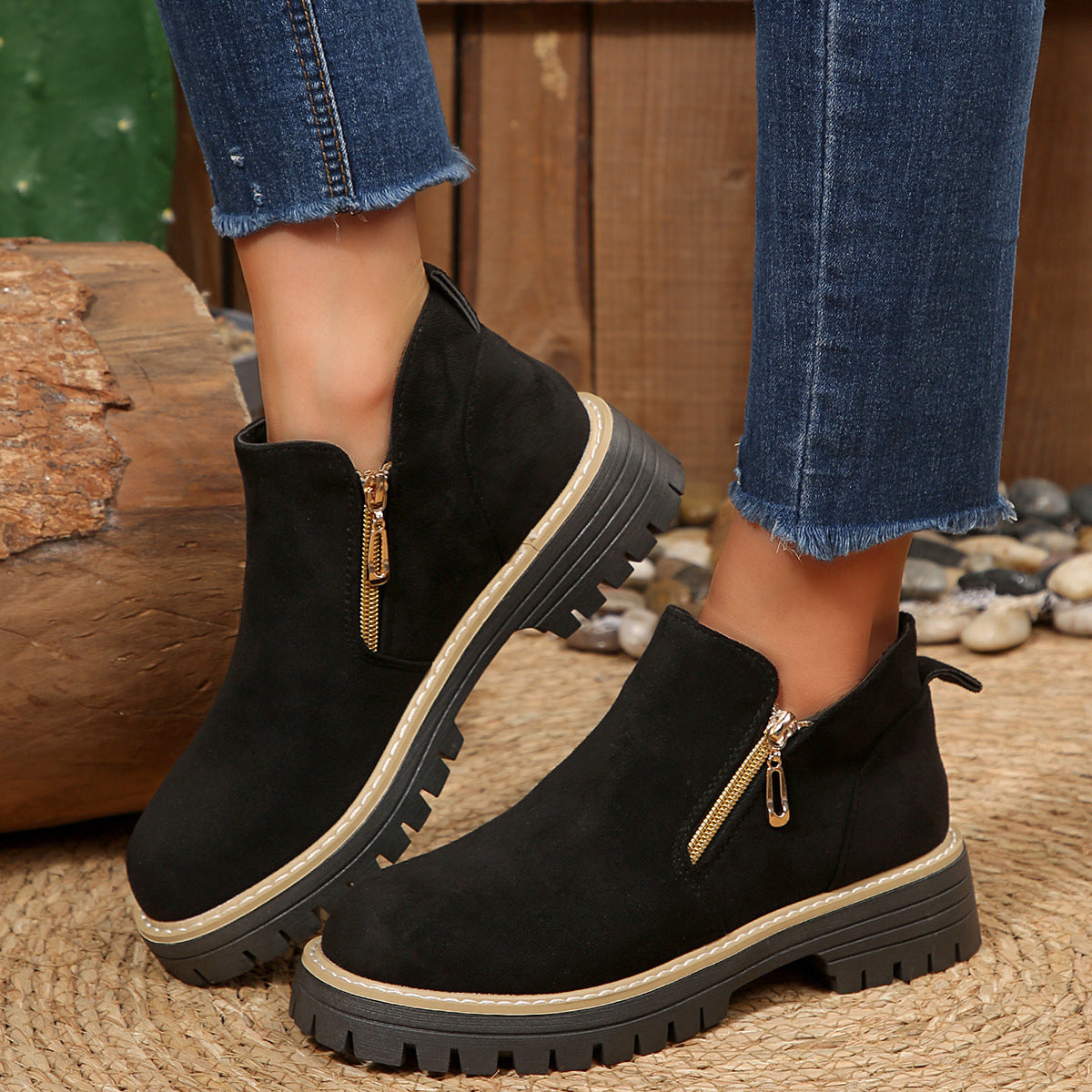 Vintage Geïnspireerde Orthopedische Laarzen