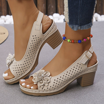 Chique Orthopedische Sandalen met Uniek Ontwerp