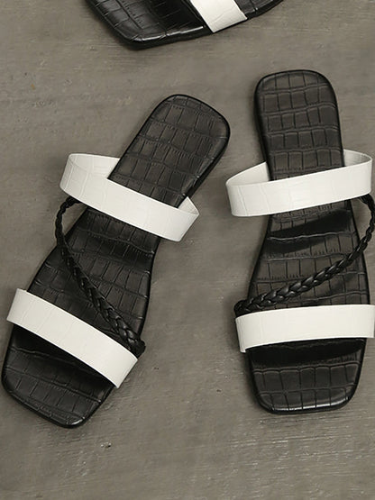Eenvoudige en ademende orthopedische sandalen