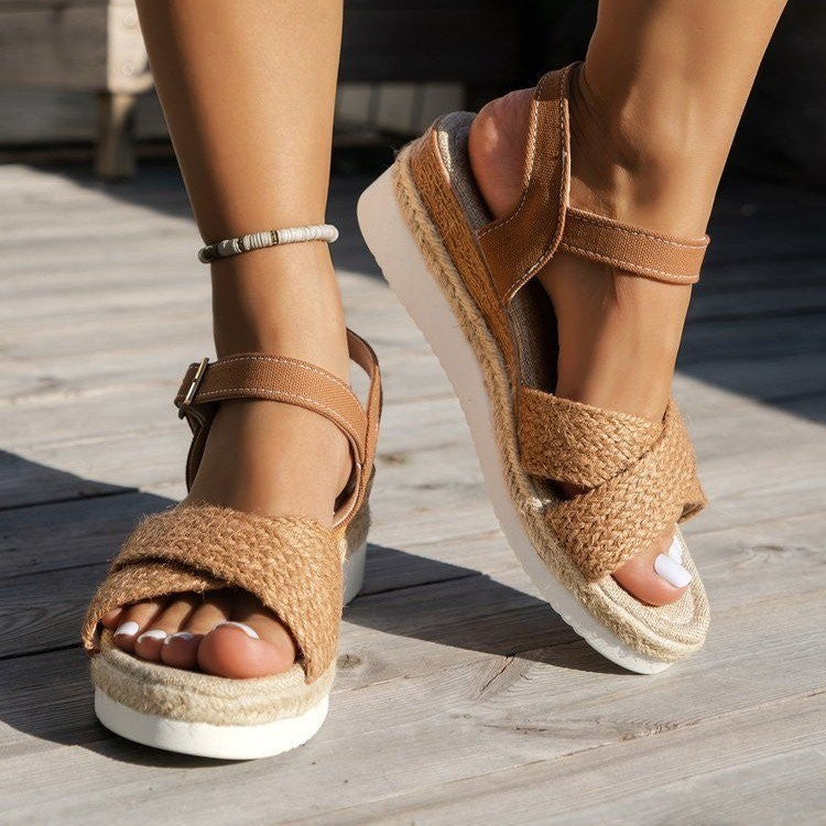 Chique Orthopedische Sandalen met Uniek Ontwerp